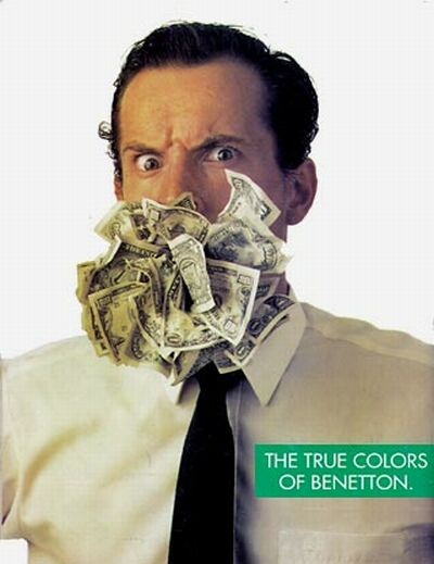 Социальная реклама United Colors of Benetton, шокирующая мир