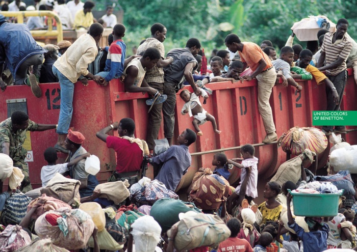 Социальная реклама United Colors of Benetton, шокирующая мир