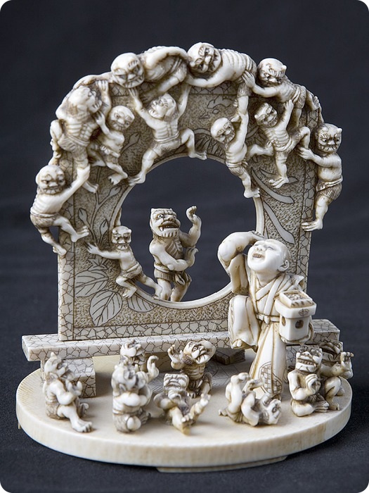 Легенды Японии в скульптуре