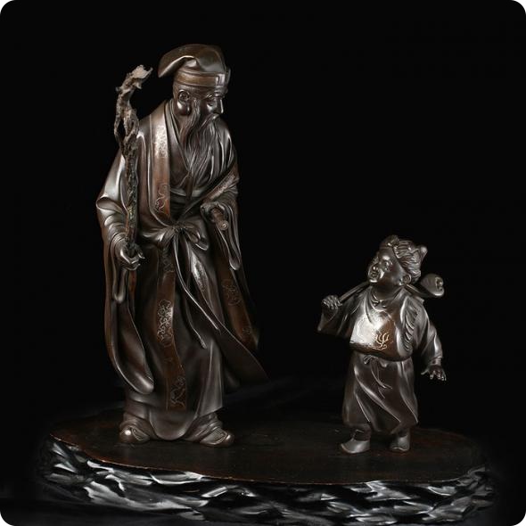 Легенды Японии в скульптуре