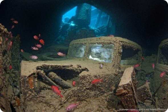 Фото затонувших кораблей со всего мира