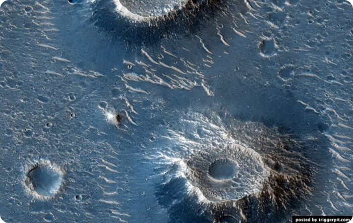 Работа Mars Reconnaissance Orbiter на орбите планеты (43 фото)