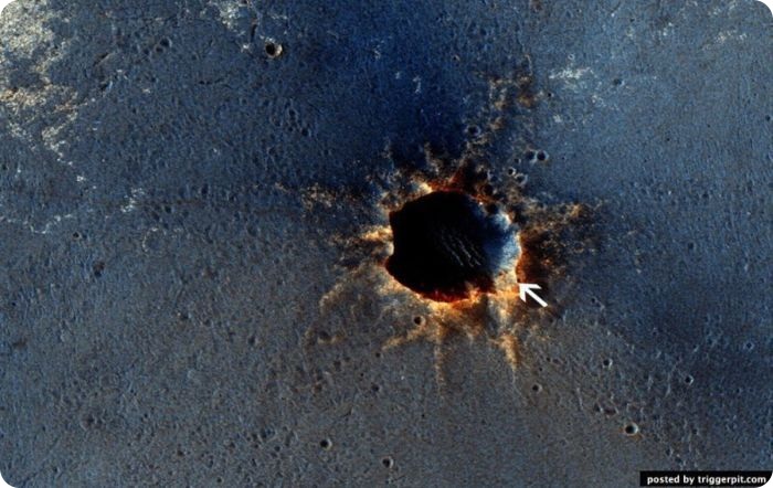 Работа Mars Reconnaissance Orbiter на орбите планеты (43 фото)