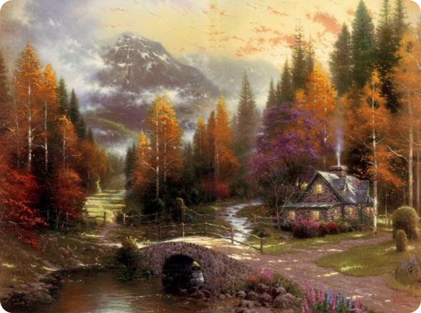 Художник Томас Кинкейд. Новые и старые работы.