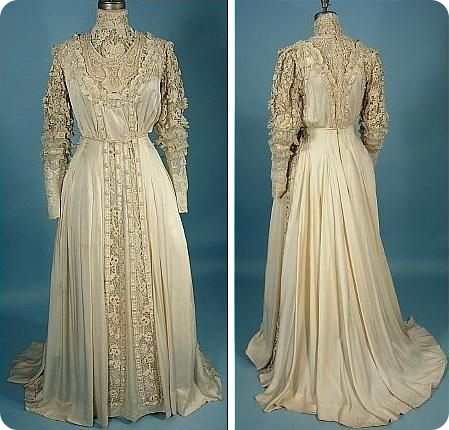 Свадебные платья XIX века (38 фото)