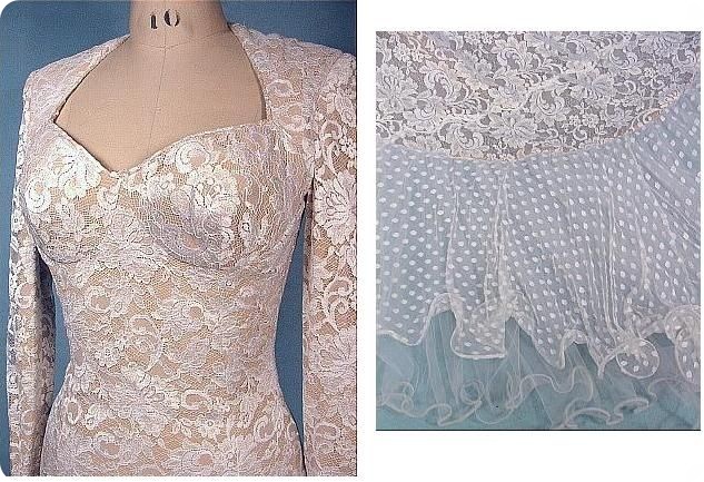 Свадебные платья XIX века (38 фото)