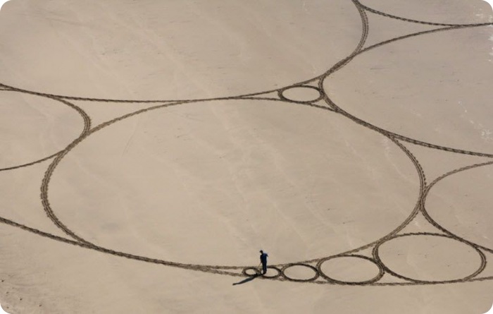 Узоры на песке (15 фото)