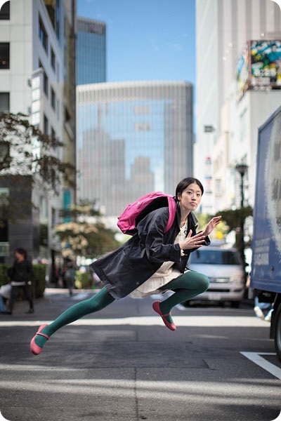 “Летящие” автопортреты Натсуми Хаяши