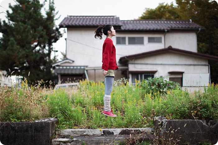 “Летящие” автопортреты Натсуми Хаяши