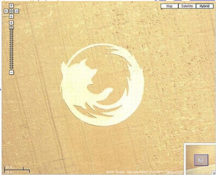 Прикольные места на планете, которые можно рассмотреть на Google Earth (20 фото)