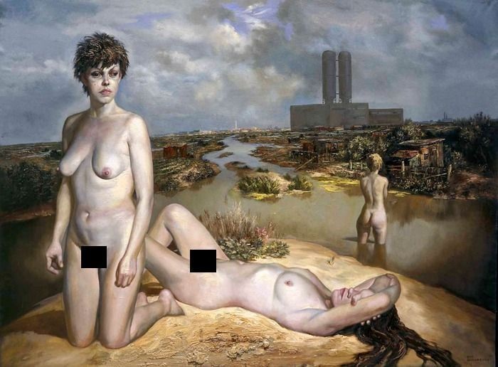 Василий Шульженко, русская сермяжная живопись (29 фото)