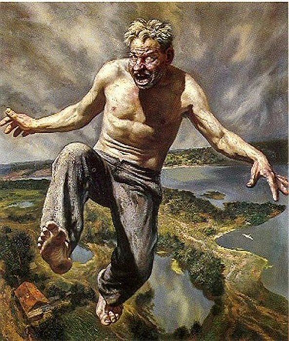 Василий Шульженко, русская сермяжная живопись (29 фото)