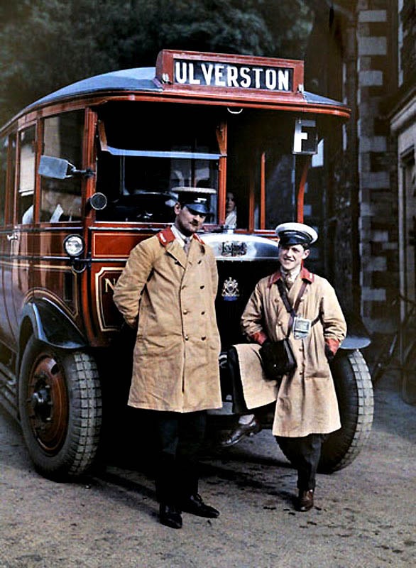 Англия на цветных фото 1928 года