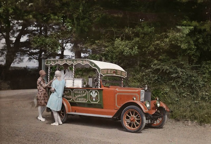 Англия на цветных фото 1928 года