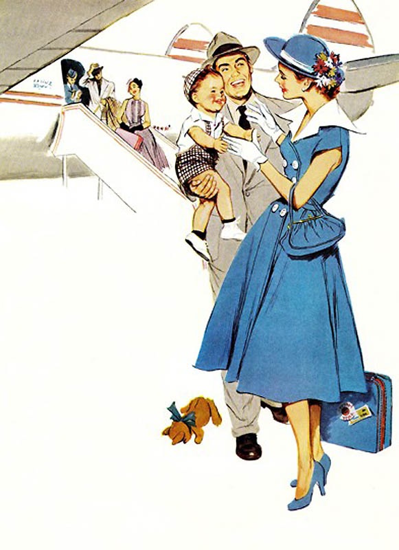 Золотая эра пассажирской авиации