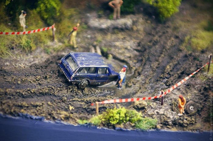 Огромный макет России (52 фото)