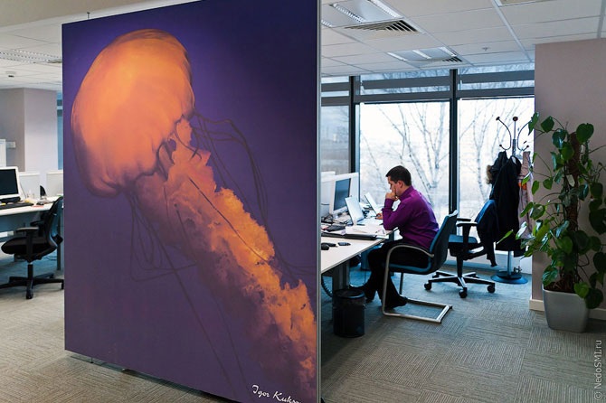 Необычный офис Philips – без определенного места работы