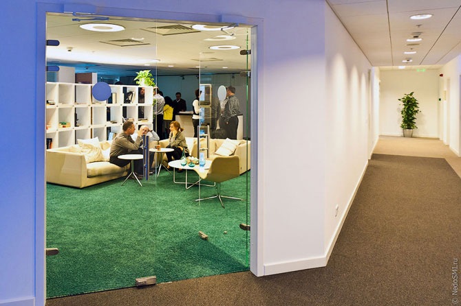 Необычный офис Philips – без определенного места работы