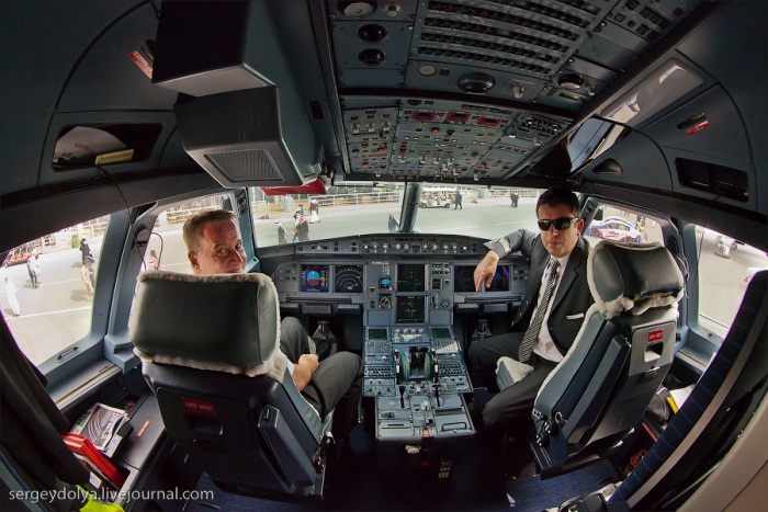 Бахрейнский авиасалон Интерьеры самолетов
