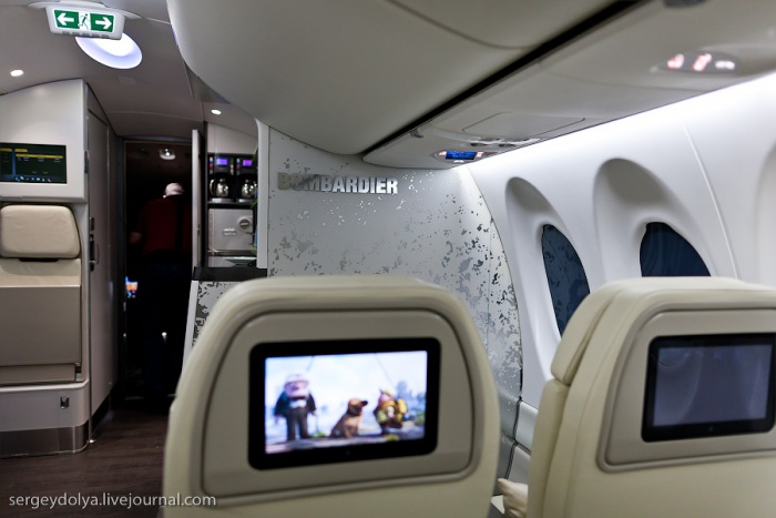 Бахрейнский авиасалон Интерьеры самолетов