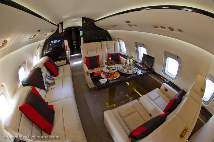 Бахрейнский авиасалон Интерьеры самолетов
