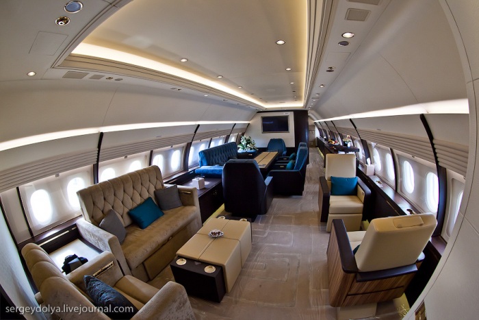 Бахрейнский авиасалон Интерьеры самолетов