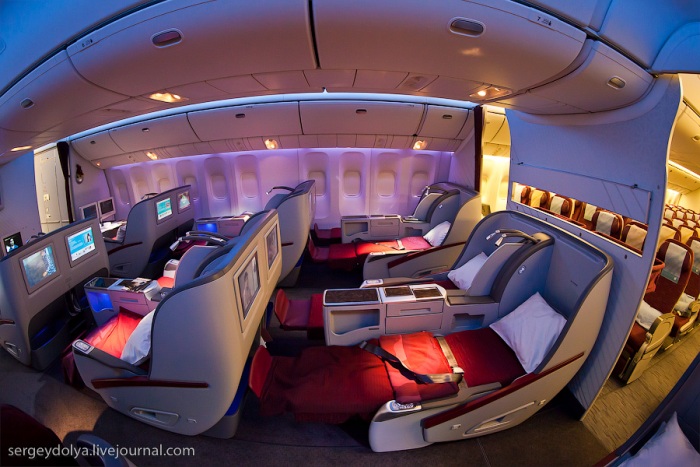 Бахрейнский авиасалон Интерьеры самолетов