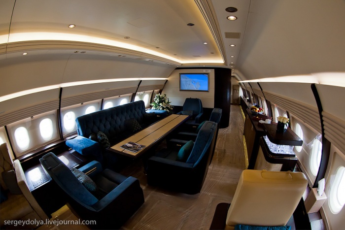 Бахрейнский авиасалон Интерьеры самолетов