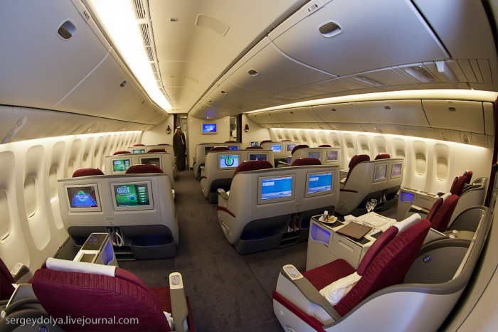 Бахрейнский авиасалон Интерьеры самолетов