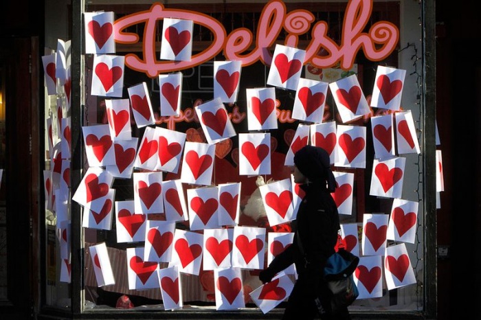 Мир отпраздновал День святого Валентина (22 фото)