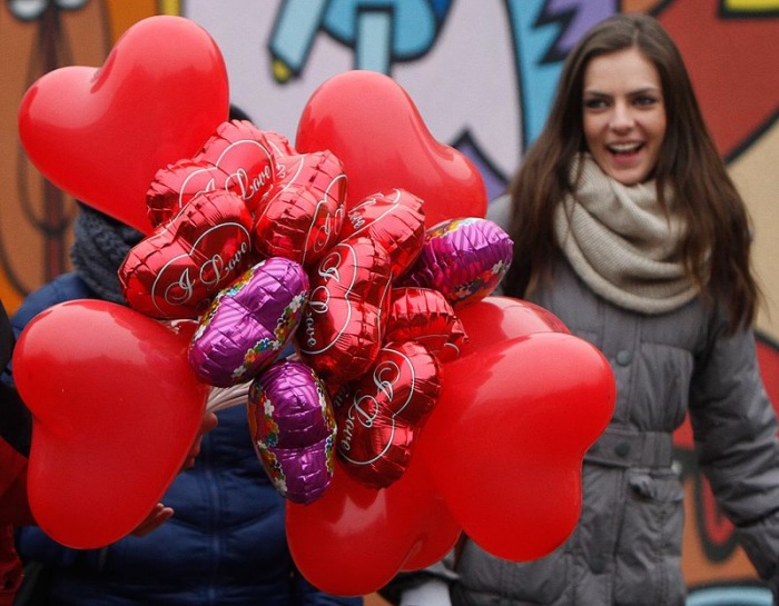 Мир отпраздновал День святого Валентина (22 фото)