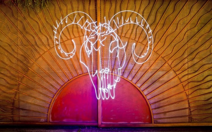 Знаки зодиака, нарисованные светом (12 фото)