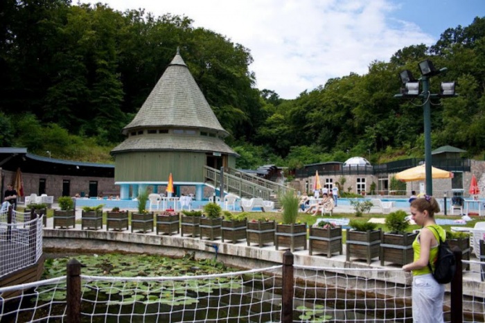 Венгерские термальные бассейны (12 фото)