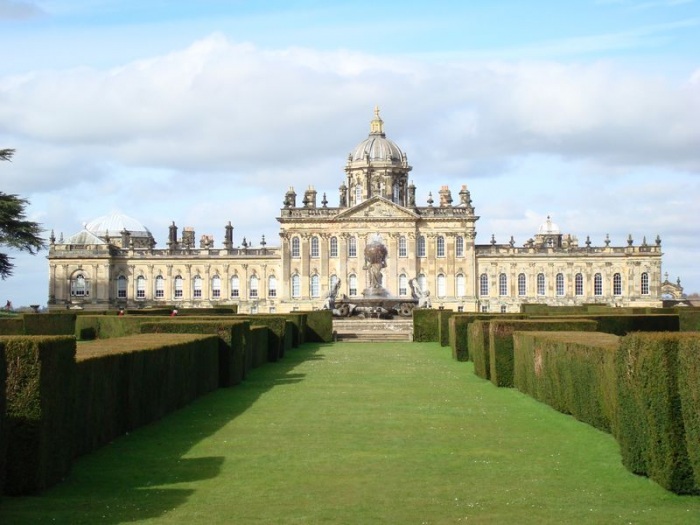 Замки Англии: Касл-Ховард (Castle HOWARD) (17 фото)