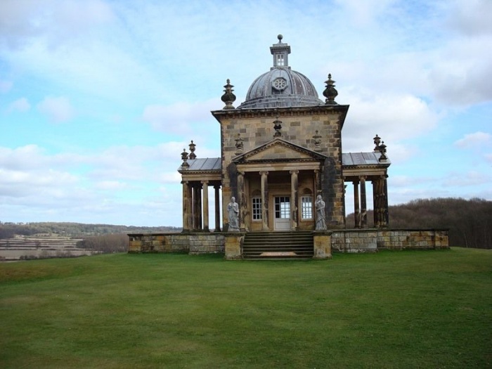 Замки Англии: Касл-Ховард (Castle HOWARD) (17 фото)