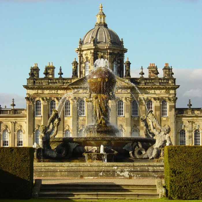 Замки Англии: Касл-Ховард (Castle HOWARD) (17 фото)