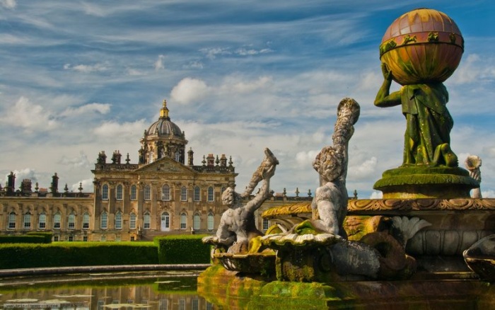 Замки Англии: Касл-Ховард (Castle HOWARD) (17 фото)