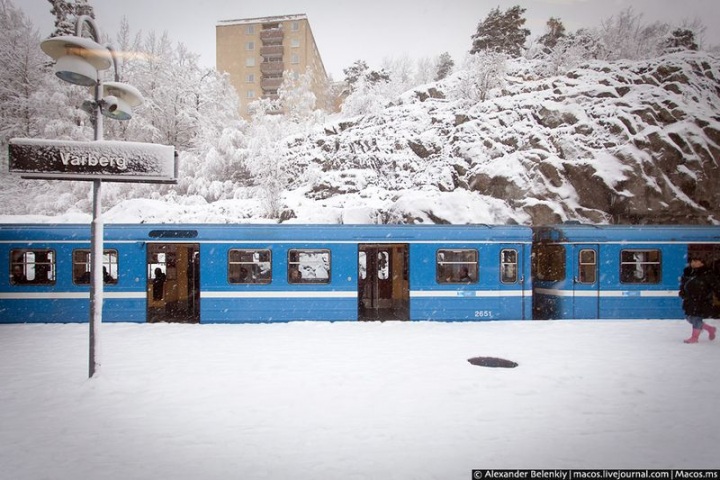 Стокгольмское метро (41 фото)