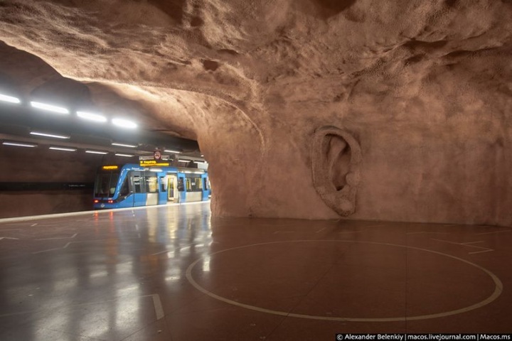 Стокгольмское метро (41 фото)