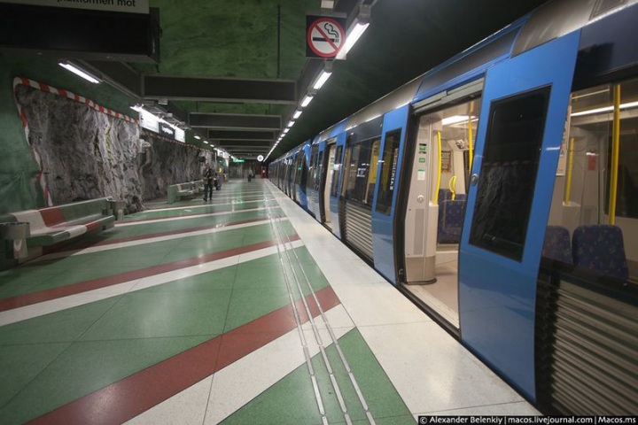 Стокгольмское метро (41 фото)
