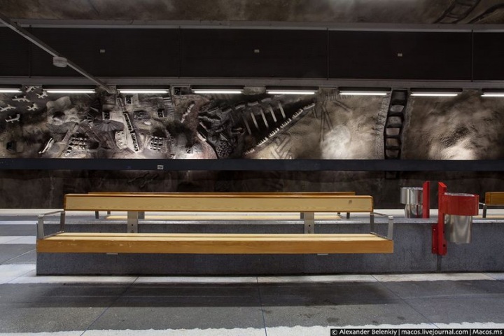 Стокгольмское метро (41 фото)