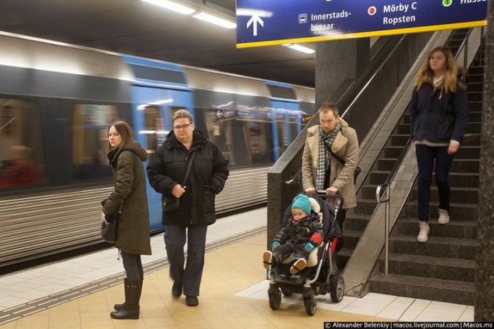 Стокгольмское метро (41 фото)