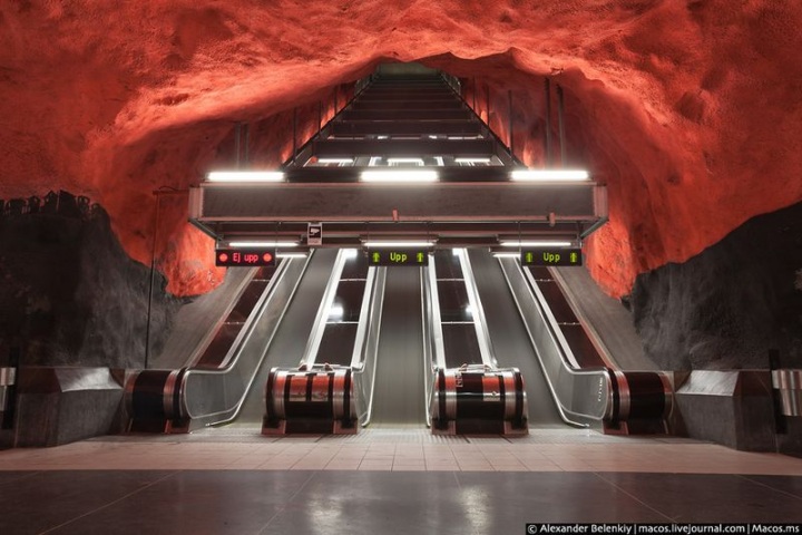 Стокгольмское метро (41 фото)