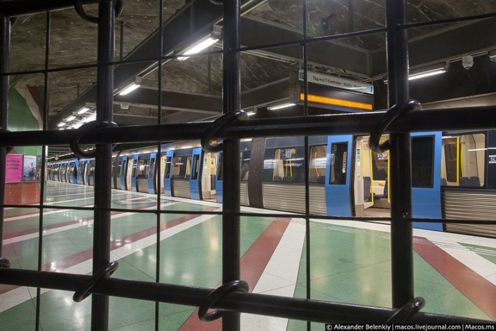 Стокгольмское метро (41 фото)