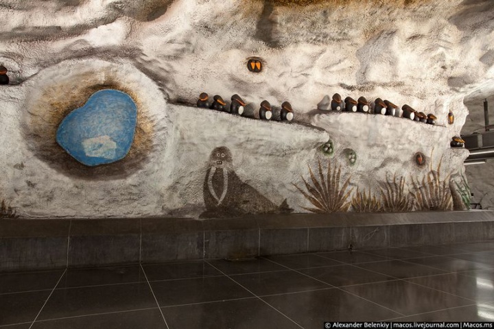 Стокгольмское метро (41 фото)