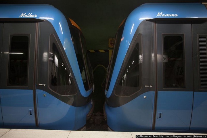 Стокгольмское метро (41 фото)