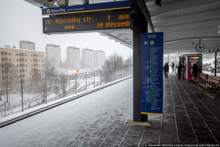 Стокгольмское метро (41 фото)