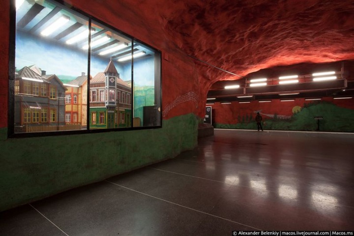 Стокгольмское метро (41 фото)