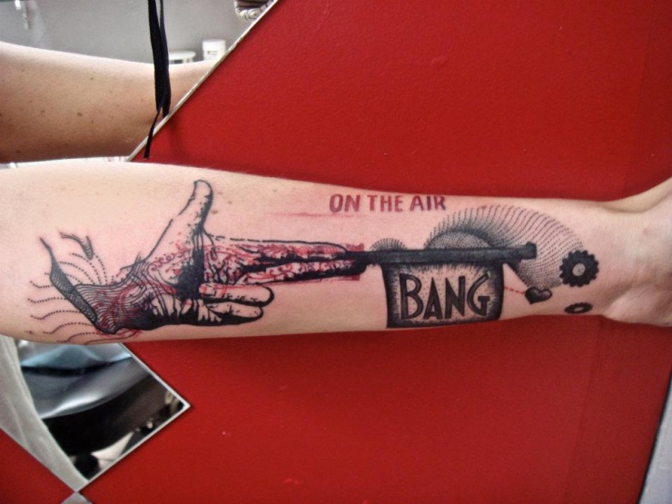 Шедевральные татуировки от французского тату-мастера