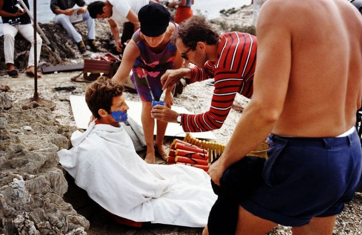 Фотографии со съёмочных площадок известных фильмов (41 фото)